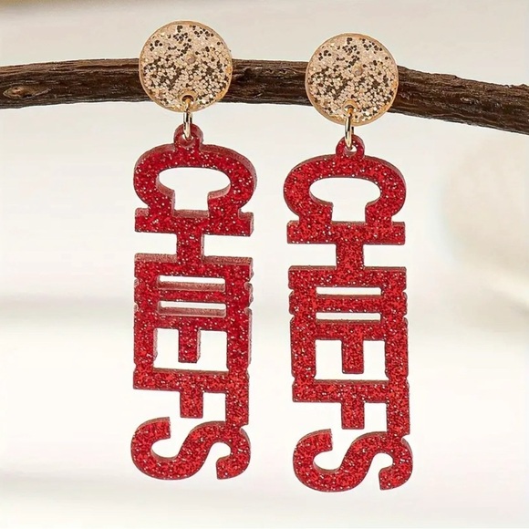 3/$25 Kansas City Earrings - KC Super Bowl Champions - Picture 4 of 5
